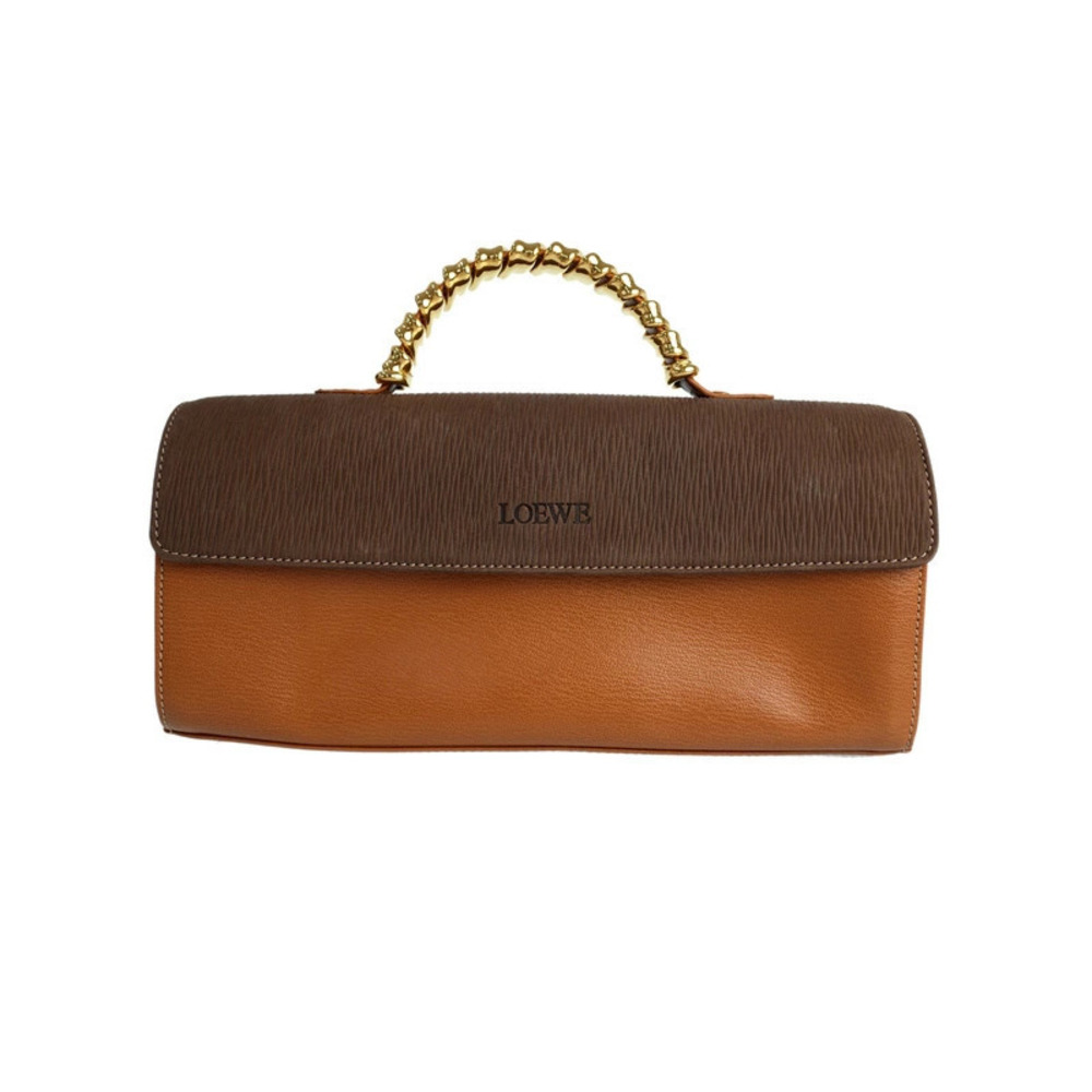 Loewe Senda Leather shoulder bag